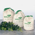 Certified Organic Cotton Bulk Food Bag with Drawstring