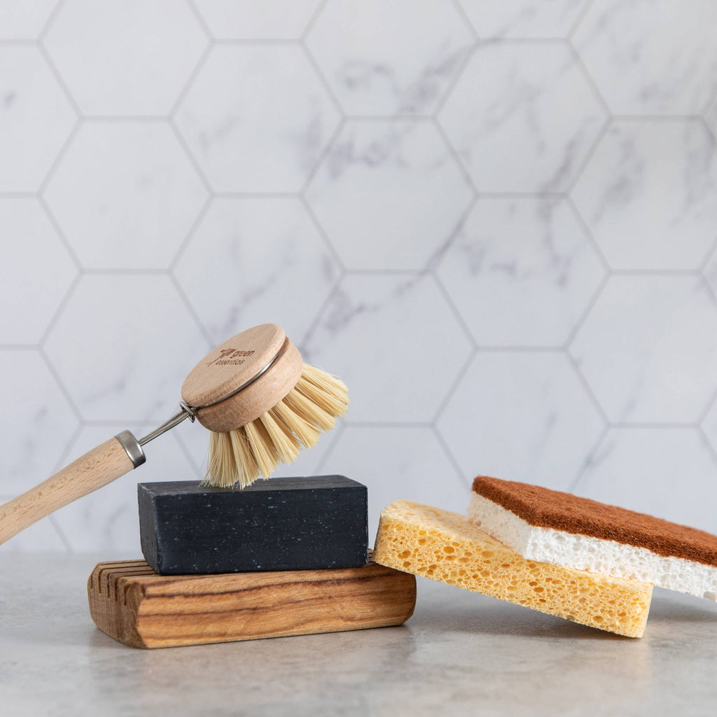 Cellulose Sponge & Coconut Scrubber - 3 Pack