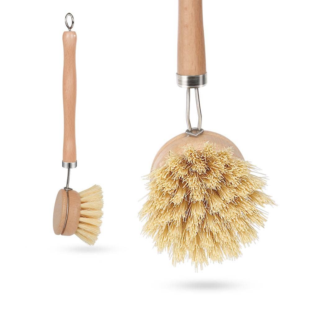 Natural Fibre Dishwashing Brush
