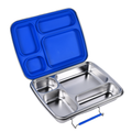 Mighty Stainless Steel Lunchbox – 4 Compartments (1040ml) – Blue