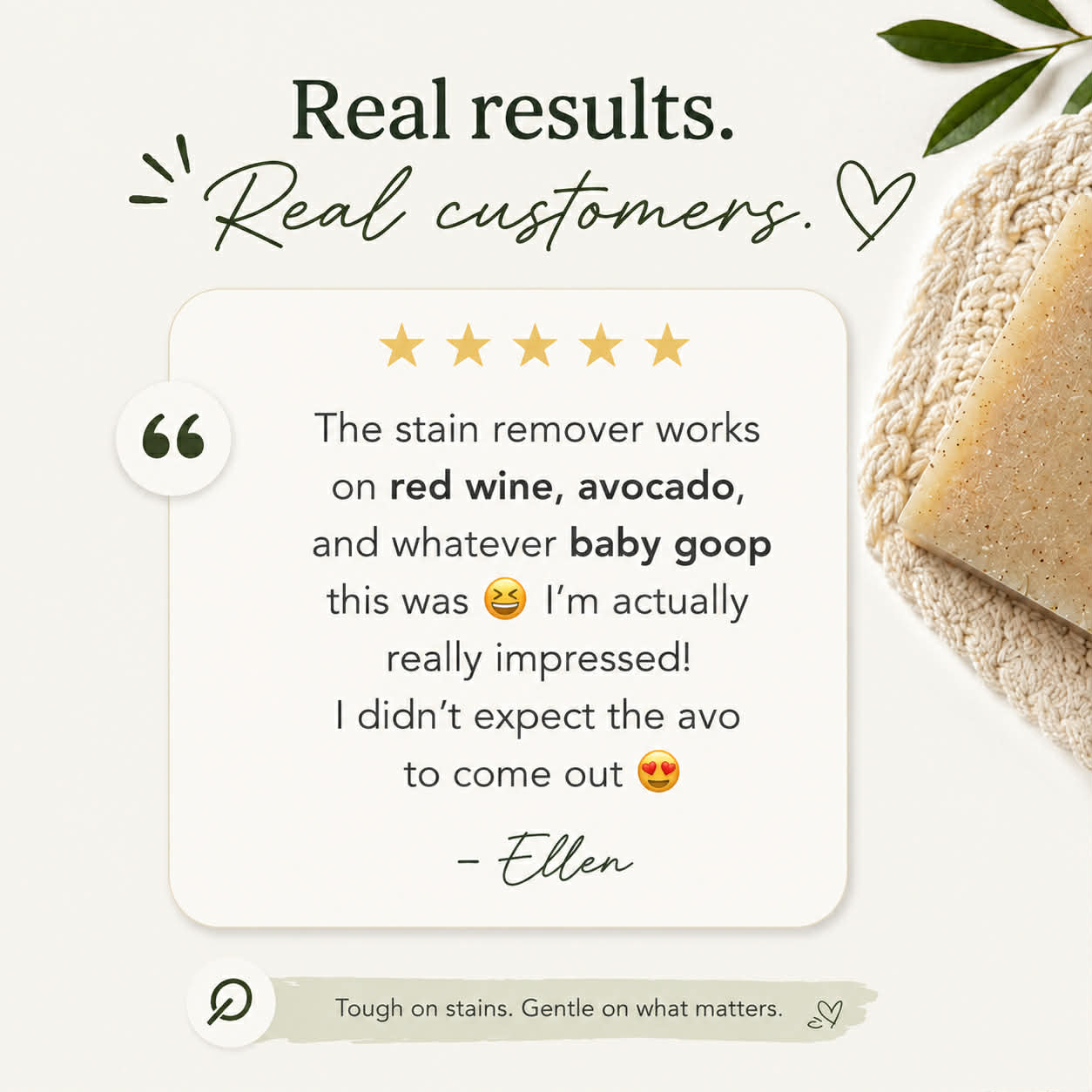 Unscented Stain Remover Laundry Soap
