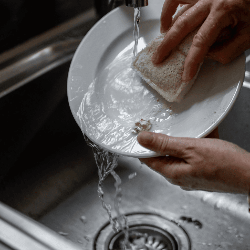 Plastic free natural Loofah Cellulose Sponges (Pack of 3)