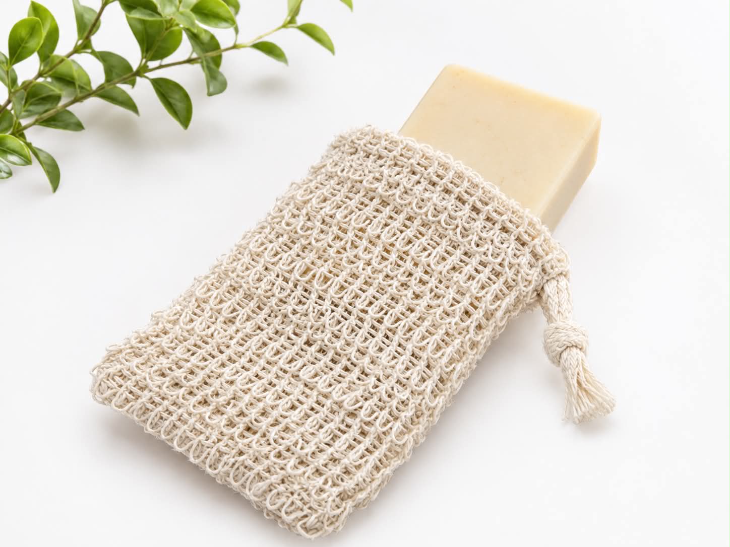 Cotton soap saver, plastic free